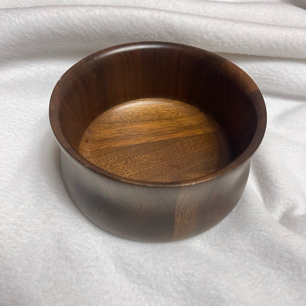 Lebanon Supply Co American Walnut Brown Heirloom Bowl Approx. 5 1/4 x 2‎ 1/2
